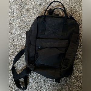 Fjallraven Kanken Black Mini Backpack